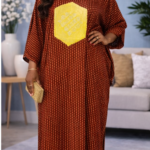 Ara Collection: Opulent Oasis Abaya Kaftan Handcrafted Embroidery