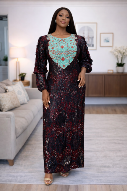Bolu Collection: Embroidered Luxury with Captivating Crystal Embellishments
