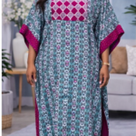 Chipo Collection: Sparkling Stone Ankara Kaftan