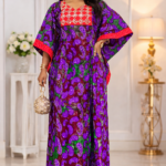 Chipo Collection: Opulent Stone-Embellished Kaftan