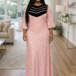 Danny Collection: Enchanting Lace Aura Kaftan