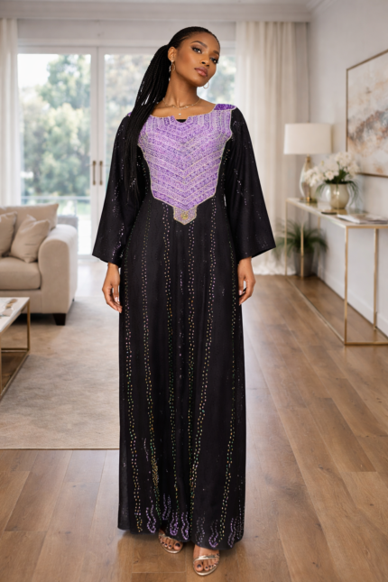 Dunsi Collection: Diamond Studded Kaftan Series