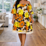 Ebun Collection: Gilded Glamour Embellished Dress