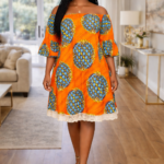 Ebun Collection: Twilight Treasures Stone-Adorned Dress