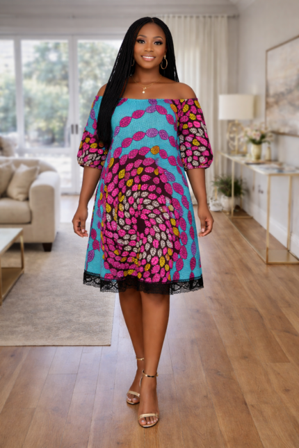 Ebun Collection: Moonlit Majesty Stone-Adorned Gown