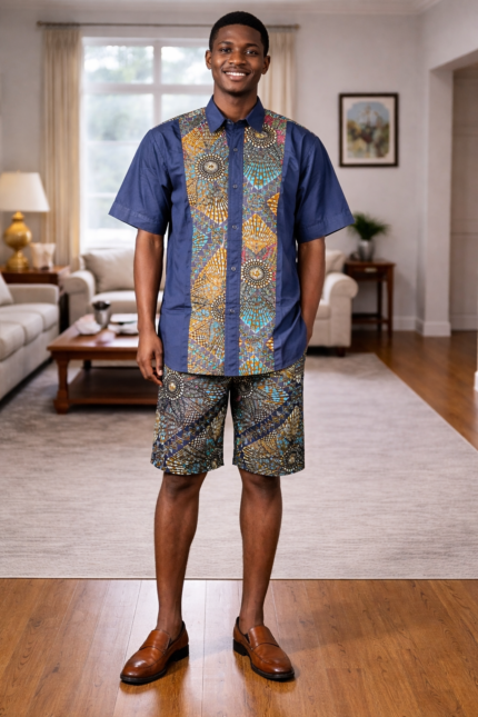 Two piece men ankara wear, www.amentrendy.com