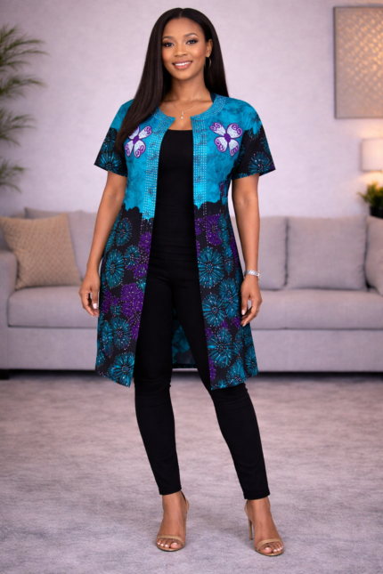 Efe Collection: Radiant Reverie Embroidered Kimono