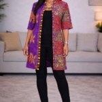 Efe Collection: Regal Threads Ankara Kimono