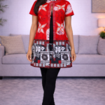 Efe Collection: Majestic Stone-Embellished Kimono