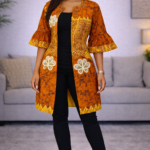 Efe Collection: Mystique Gem Ankara Kimono