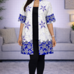 Efe Collection: Enigma Gemstone Ankara Kimono