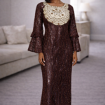 Ezinne Collection: : Embroidered Radiance with Radiant Rhinestone Detailing