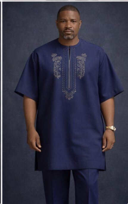 Royal Crest Blue Danshiki