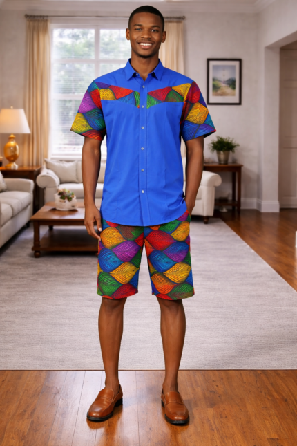 Two piece men ankara wear, www.amentrendy.com